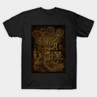 Tree Of Mysticism (Version 3). Mystic and Occult Design. T-Shirt